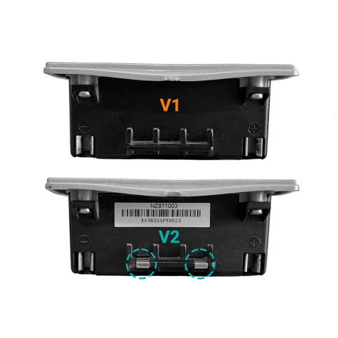 kettingkast accu v1 vs v2